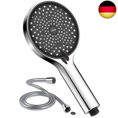 Cobbe Duschkopf Wassersparender, Sparduschkopf, Duschkopf mit Schlauch, Großem 