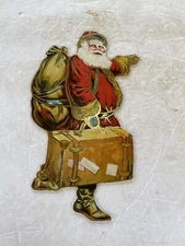 Vintage Merrimack Publishing Corp 1986 Die Cut Christmas Ornament