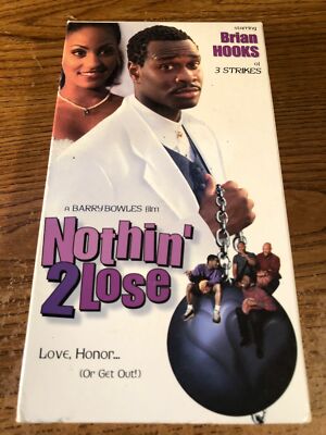 Nothin' 2 Lose VHS VCR Video Tape Movie Brian Hooks, Shani Bayete
