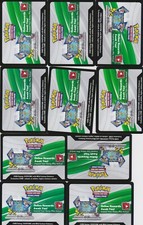 ~Pokemon Trading Card Game 10 Online Booster Pack Kod x 10 Brilliant Stars