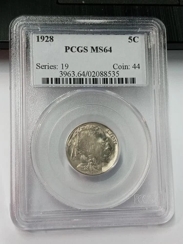 1928 Buffalo Nickel 5C PCGS MS64