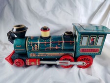 1950s WORKING Modern Toys Western Special Locomotive Tin Battery-Operated