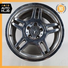 Mercedes R170 SLK32 C32 AMG 8.5 x R17 17" Rear Wheel Rim 1704012102 Chrome OEM