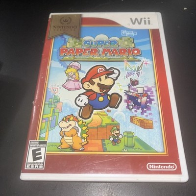 Super Paper Mario Nintendo Selects Nintendo Wii Complete With Manual!