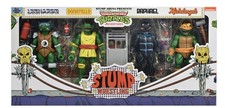 NECA Teenage Mutant Ninja Turtles TMNT Stump Wrestling Figure 4 Pack - Sealed