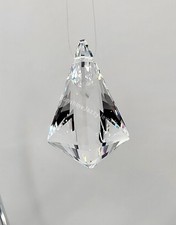 Swarovski Crystal Clear 38mm Vibe 8950 202 Suncatcher/ Prism; Logo Etch Rainbows