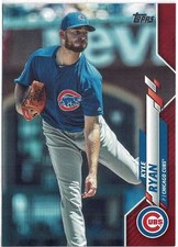 2020 Topps Update Kyle Ryan (Cubs) Red Parallel Card No. U-27