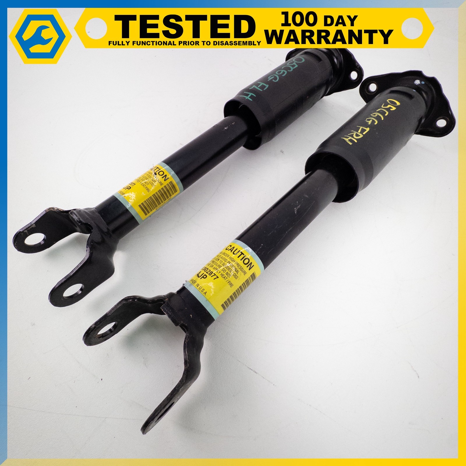 05-13 CHEVROLET CORVETTE C6 REAR RIGHT LEFT SHOCK STRUT ABSORBER ASSEMBLY SET OE