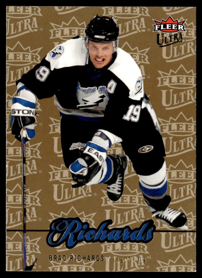 2007-08 Ultra Gold Medallion Brad Richards Tampa Bay Lightning #19