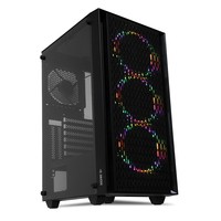 iBOX CETUS 903 Midi Tower Black OCT903 Midi/minitower ATX 2.5'' Cooler USB 2.0