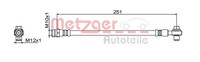 Metzger Bremsschlauch Hinterachse, Links, Rechts U.A. FüR Seat, Skoda, VW