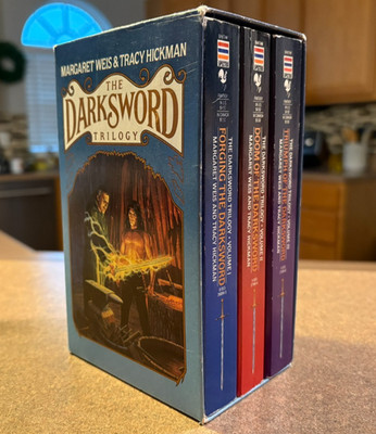 The Darksword Trilogy Box Set - Weis & Hickman - 1988/1989 5th & 7th Printings
