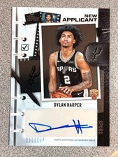 DYLAN HARPER 2025-26 Topps Flagship New Applicant RC AUTO autograph I Cmbn Ship