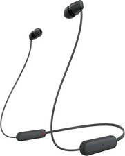 Sony WI-C100 Wireless in-Ear Bluetooth Headphones with Built-in Microphone,Black
