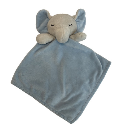 Koala Baby Sleeping Blue Elephant Lovey Security Blanket