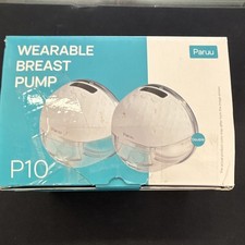 Paruu P10 Hands Free Breast Pump Wearable, 338Mmhg Strong Suction, Low Noise