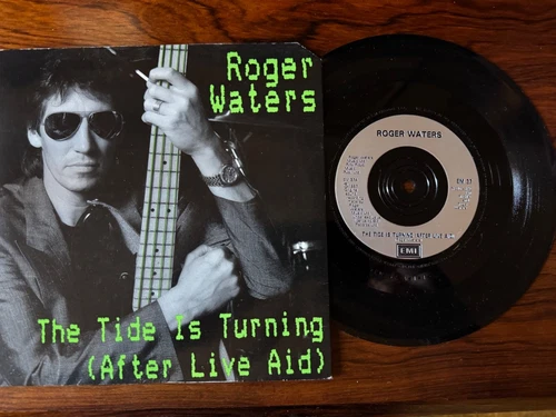 ROGER WATERS - THE TIDE IS TURNING (AFTER LIVE AID) - UK - 7" SINGLE PINK FLOYD