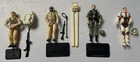 GI Joe Figures Lot of 4 (Big Ben, Snow Job, Breaker, Captain Ace)