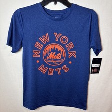 Kid  s New York Mets Genuine Merchandise T Shirt Size L 12/14 