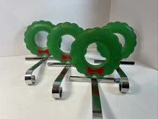 Christmas Mantle Stocking Holder Wreaths For Deep Mantles