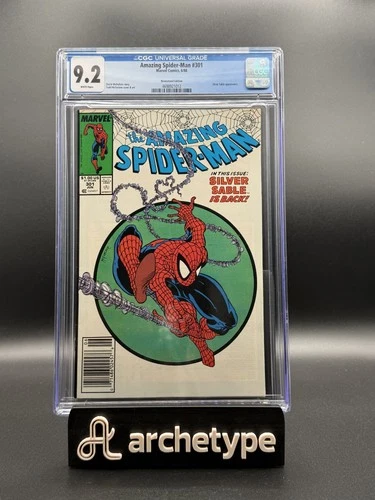 The Amazing Spider-Man #301 – Marvel (1988) CGC 9.2 NM- McFarlane art | Newss...