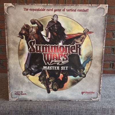 Summoner Wars Master Set Brettspiel plus 7x extra Fraktionsdecks