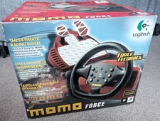 Logitech Momo Force Gaming Steering Wheel boxed/complete