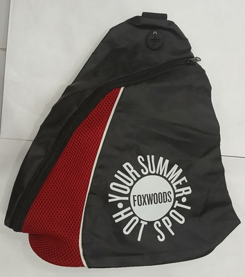 (2) New Foxwoods Casino Your Summer Hot Spot Crossbody 1-Strap Backpack Bag Lot