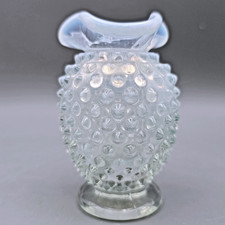 Vintage Fenton Hobnail French Opalescent Miniature Bud Vase 3855