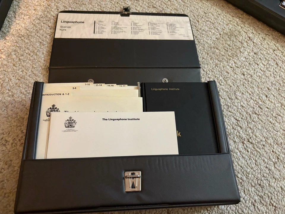 Vintage The Linguaphone Institute Language Courses (Greek, Japanese, Swedish) - Image 4 of 4