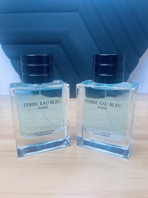 TERRE Eau Bleu PARIS EDP for Men -100ml / 3.4 fl oz New Without Box **1 Bottle**