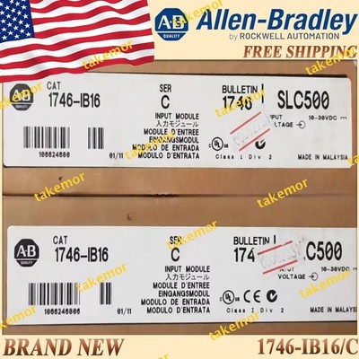 New Factory Sealed 1746-IB16/C SLC 500 Digital Input Module PLC US Free Shipping