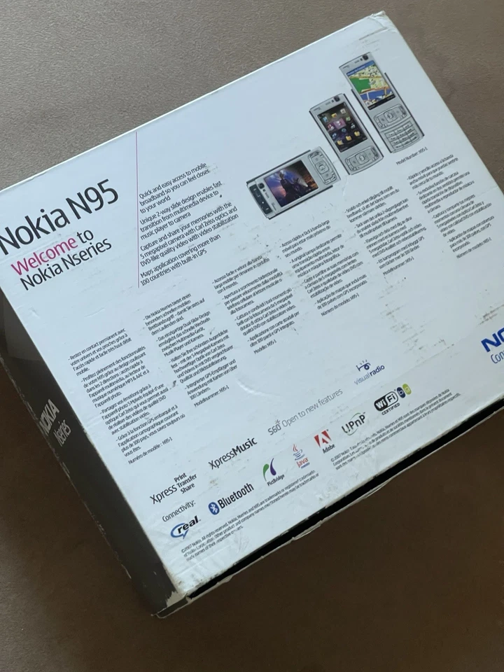 Nokia N95 Leerverpackung - Bild 2 von 3