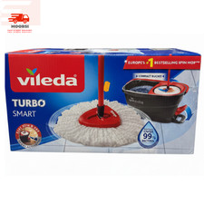 Vileda Turbo Smart Spin Microfibre Mop and Bucket Set  FAST DISPATCH 