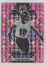2023 Panini Mosaic Pink Camo Mosaic Prizm Roquan Smith #16 00em