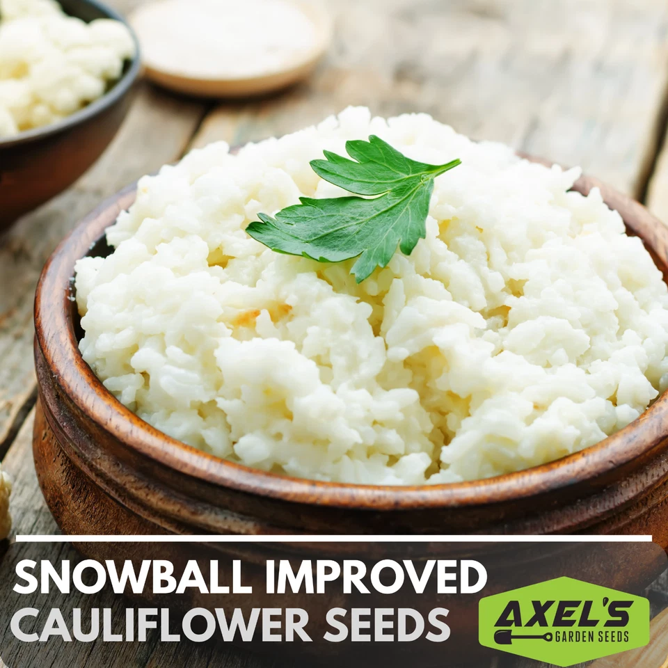 Semillas de reliquia de coliflor mejoradas de bola de nieve sin transgénicos Foto 4 de 4