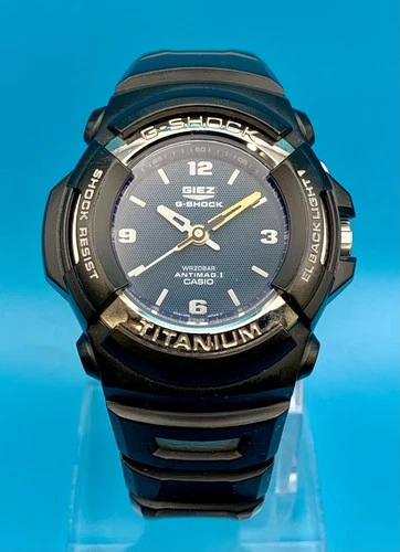 CASIO VINTAGE G-SHOCK GS-500-1A GIEZ 1998 Japan A Titanium Screw-Back