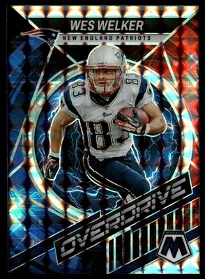 2022 Panini Mosaic Wes Welker #OS-11 Overdrive Mosaic
