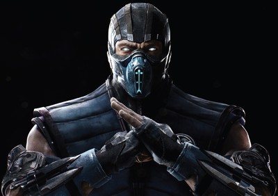 Mortal Kombat Sub Zero (A1) Format Poster Gaming Druck Wand Bild Foto MK X