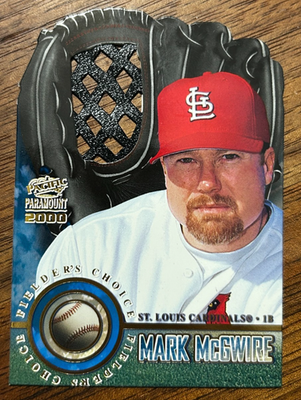 #ad 2000 Pacific Paramount Fielder#x27;s Choice #15 Mark McGwire St. Louis Cardinals SP $19.99
