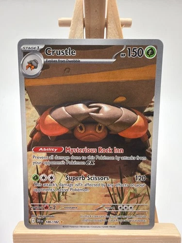 Near mint! - Crustle - Holo - Destined Rivals - 186/182 - Pokemon