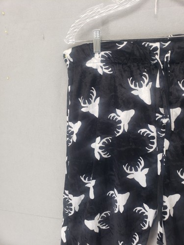 Preswick Moore Damen Hose Extra Large schwarz bedruckt 100% Polyester Pyjamahose - Bild 2 von 19