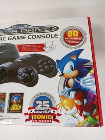 Sega Mega Drive Classic Console 80 Built In Games Boxed Untested