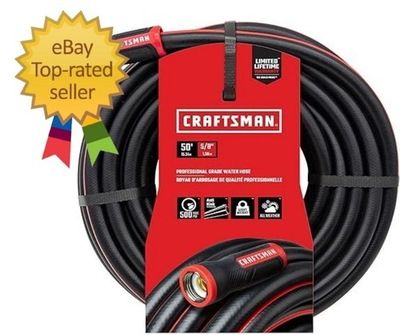 #ad Craftsman Heavy Duty Professional Grade Garden Hose 50 Feet X 5 8 Inch $80.99