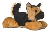 Aurora Mini Flopsies - Shep Deutscher SchäFerhund Welpe 30540 PlüSchtier Hund