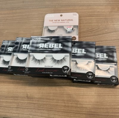 Lot Of 7 Rebel Lashes And One freckles Kiss