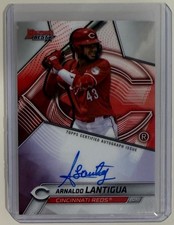 2025 Bowman's Best Arnaldo Lantigua On Card Auto Cincinnati Reds