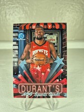2025/26 Bowman Chrome Hobby Stars Kevin Durant HOF #HS-12 Houston