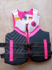 Body Glove Women S Adult Neoprene PFD Life Jacket and Vest Dual Size L/XL Pink