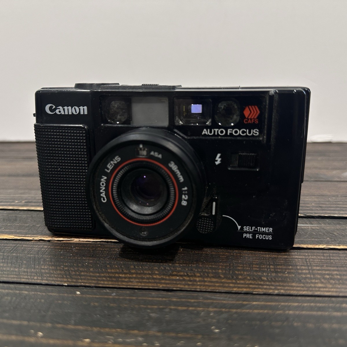 Canon AF35M 35mm Film Camera 38mm 1:2.8 Lens Auto Focus Vintage
